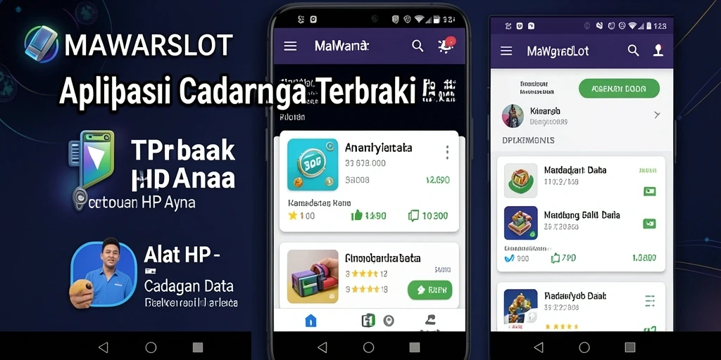 Antarmuka intuitif dan fungsi pencadangan data yang efektif.
