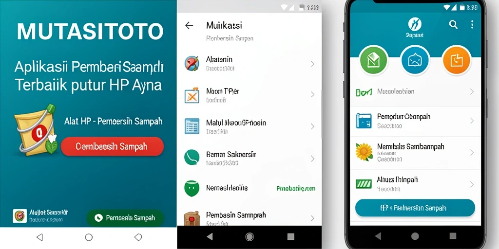 Antarmuka aplikasi MUTASITOTO yang sederhana dan efektif.